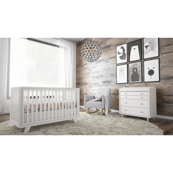 Second Story Home Wooster 3in1 Convertible Crib & Reviews Wayfair
